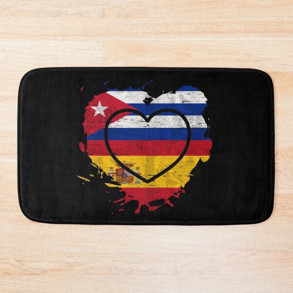 Item preview, Spain Cuba Heart designed and sold by Dubbra.
