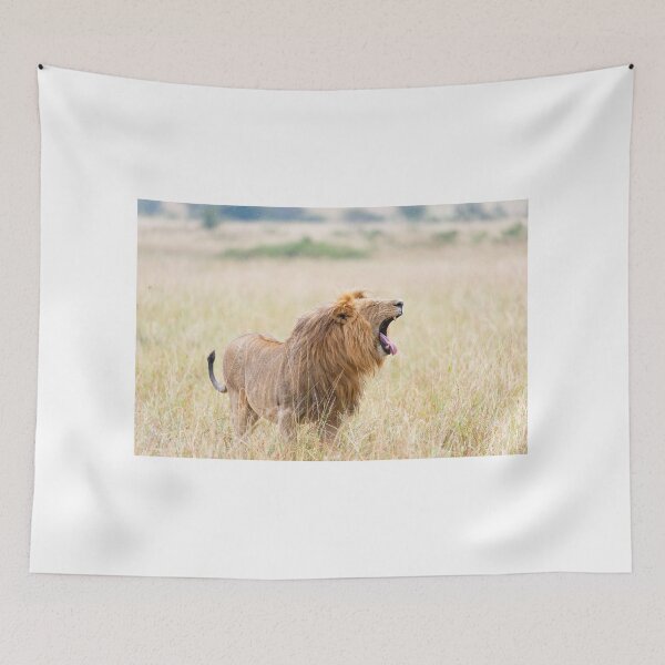 Item preview, Tired Lion King designed and sold by Ingo Gerlach.
