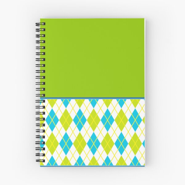 Item preview, Argyle Pattern Print Gold Aqua Blue White Green Lime Vintage Retro Atomic Age Mid Mod Golf Punk designed and sold by Shayna Westfall.