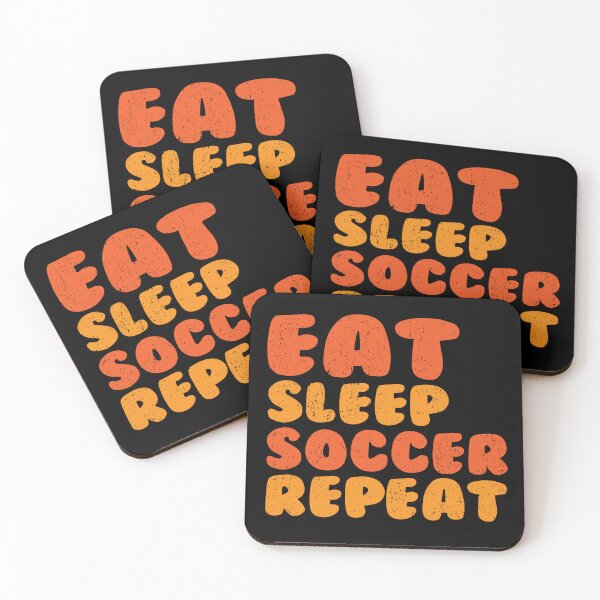 Item preview, Eat Sleep Soccer Repeat designed and sold by TeeEagle.