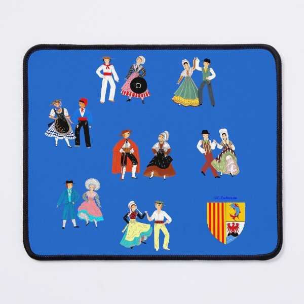 Item preview, Composition with costumes from PACA, France designed and sold by Catherine Debusne.