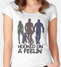 GALAXY VIBES ONLY Women's Fitted Scoop T-Shirt