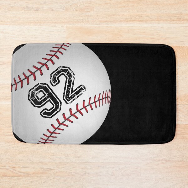 Item preview, Baseball ball number 92, ninety two  designed and sold by TheCultStuff.