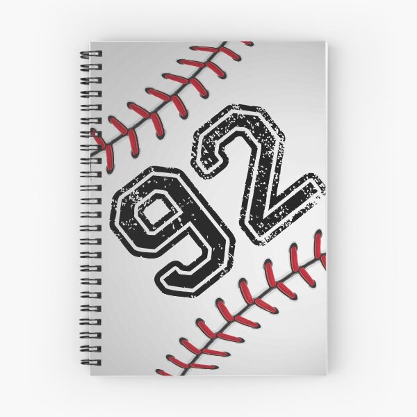 Item preview, Baseball ball number 92, ninety two  designed and sold by TheCultStuff.