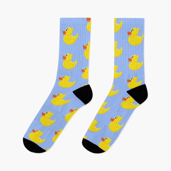 Item preview, Rubber Duck print light blue designed and sold by DemonicGloom.