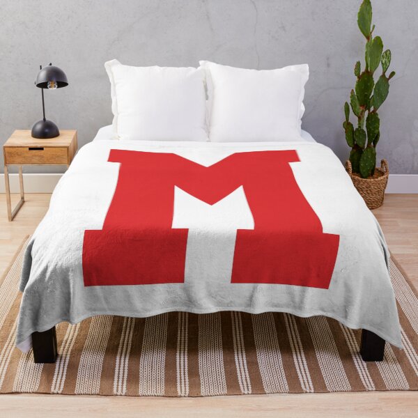 Item preview, Alphabet, Red M, Sports letter M designed and sold by TheCultStuff.
