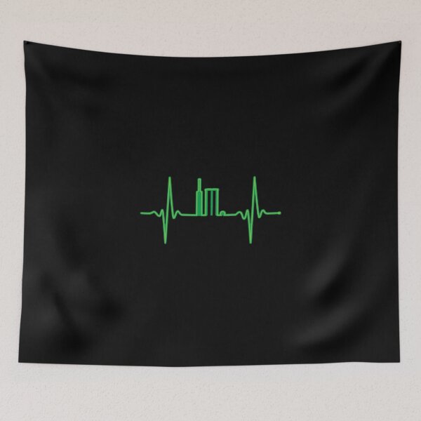 Item preview, Heart Ashes T20 Heartbeat Cricket Sticker designed and sold by amiyacunni.