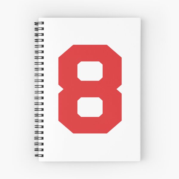 Item preview, Number 8, Red eight, Sports number 8 designed and sold by TheCultStuff.