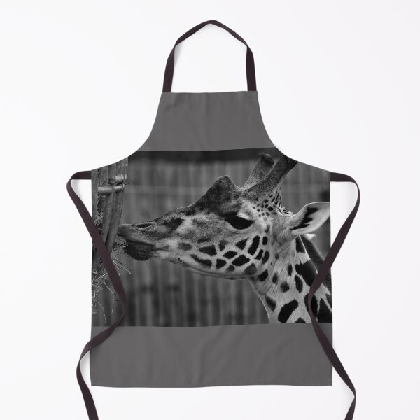 Item preview, Hungry Giraffe In Black And White designed and sold by Fearless-Fox.