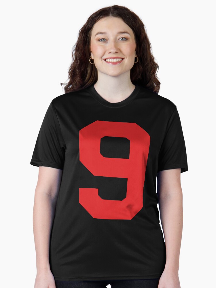 Number 9, Red nine, Sports number 9