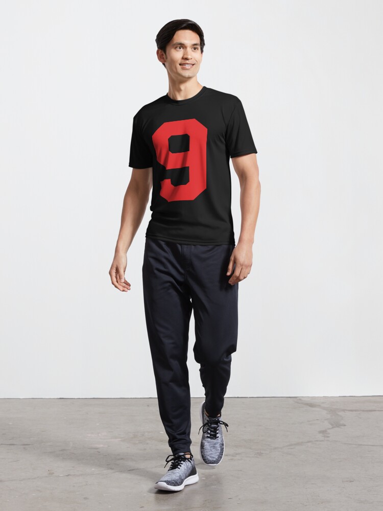 Number 9, Red nine, Sports number 9