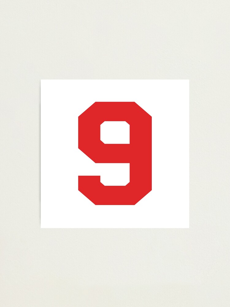 Number 9, Red nine, Sports number 9