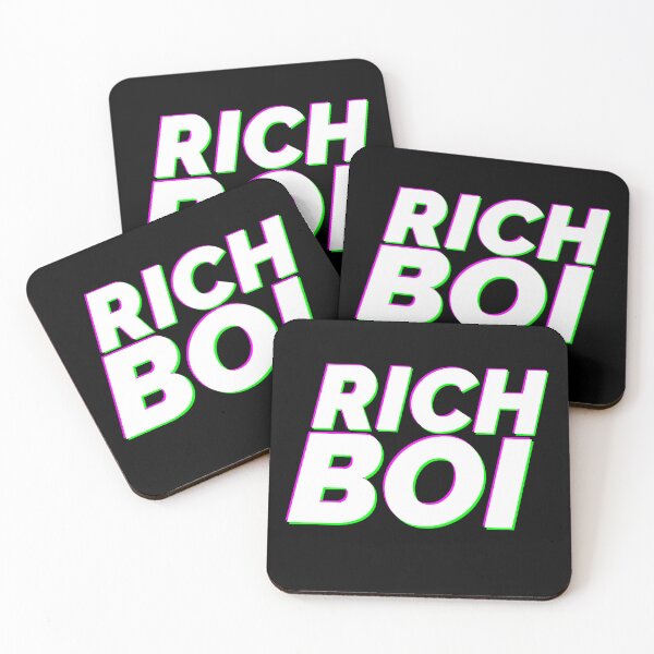 Item preview, Rich Boi - Bold Glitch Design designed and sold by Lovers and Ravers.