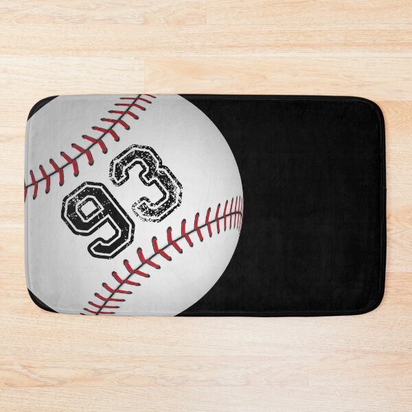 Item preview, Baseball ball number 93, ninety three designed and sold by TheCultStuff.