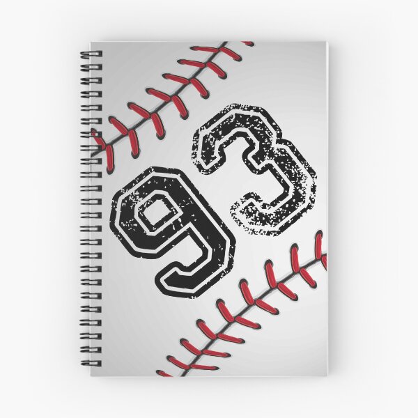 Item preview, Baseball ball number 93, ninety three designed and sold by TheCultStuff.