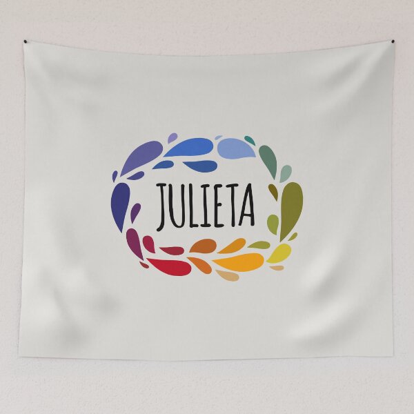 Item preview, Julieta Name Cute Colorful Gift Named Julieta designed and sold by kindxinn.