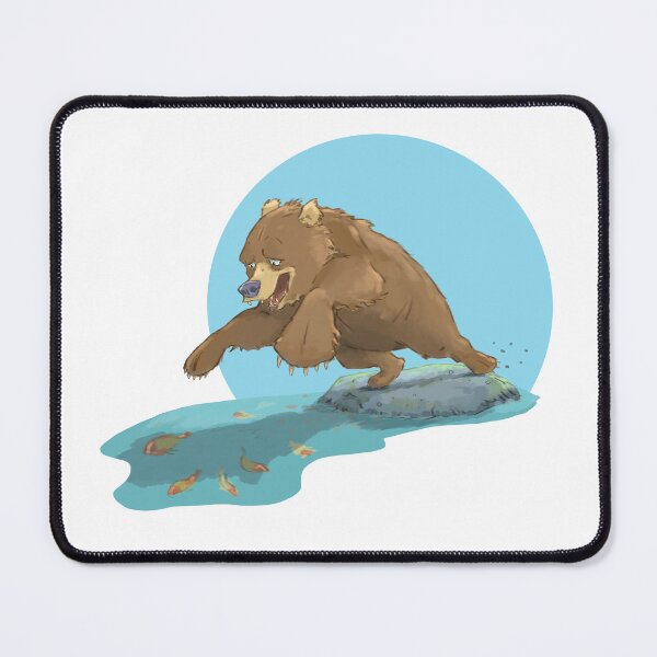Item preview, Leaping Bear designed and sold by LianeTancock.