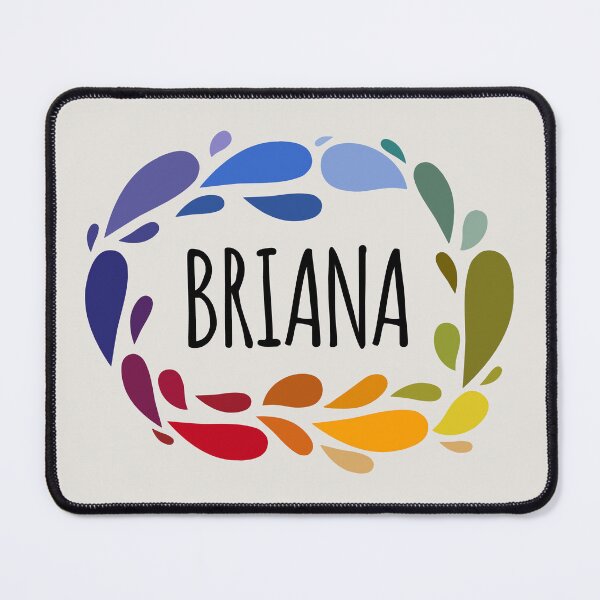 Item preview, Briana Name Cute Colorful Gift Named Briana designed and sold by kindxinn.