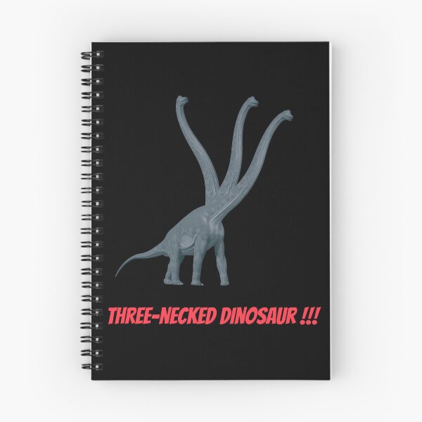 Item preview, Three-necked dinosaur (in black) designed and sold by CosmicStory.