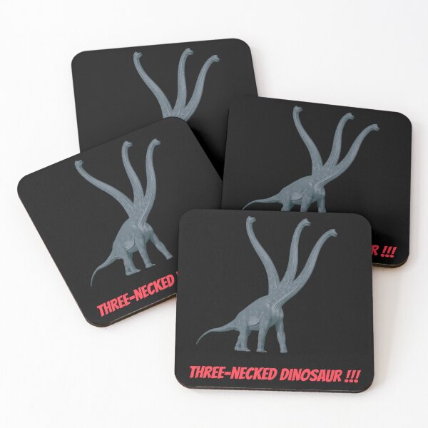 Item preview, Three-necked dinosaur (in black) designed and sold by CosmicStory.