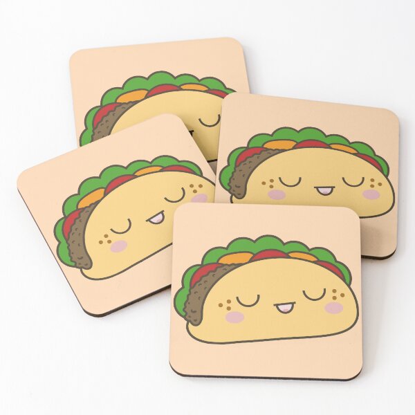 Item preview, Happy Kawaii Taco designed and sold by NIFE-FUN.