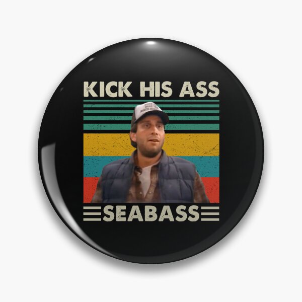 Item preview, Dumb And Dumber Kick His Ass Seabass Retro designed and sold by EmidioGatti.