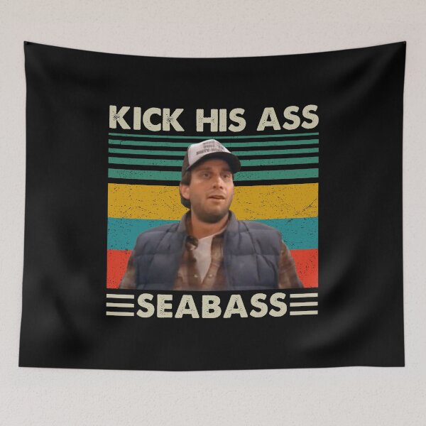Item preview, Dumb And Dumber Kick His Ass Seabass Retro designed and sold by EmidioGatti.