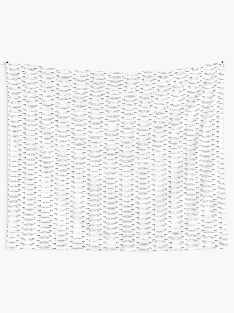 Alternate view of 3 Words, 8 Letters Tapestry