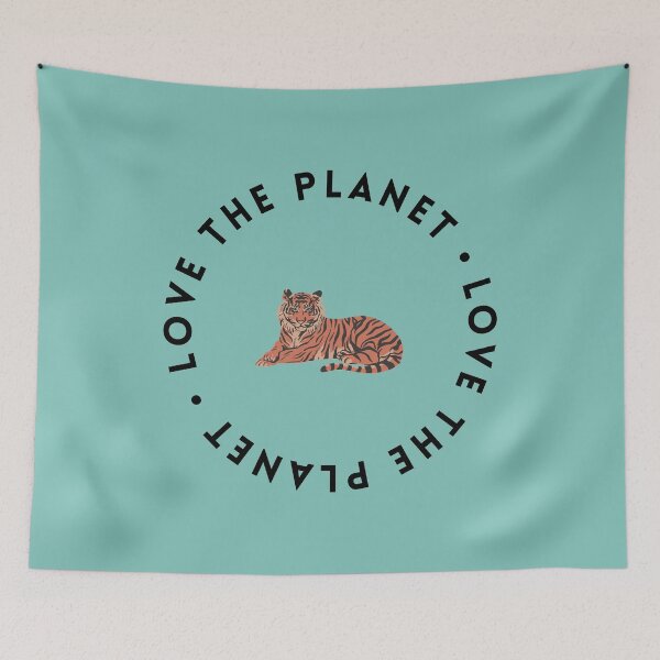 Item preview, Save the Planet - Tiger Design designed and sold by MugsAndDuds.