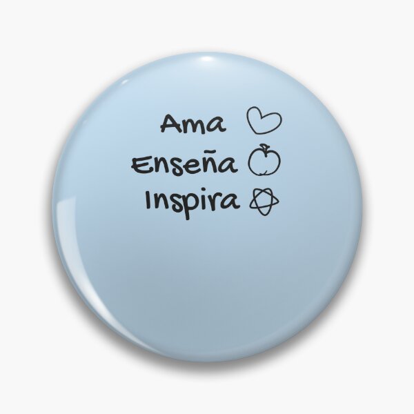Item preview, Ama enseña inspira, Love Teach Inspire, Spanish Teacher Sticker designed and sold by Fabihling.
