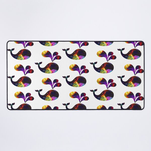 Artikelvorschau, Galaxy Whale colorful abstract shape entworfen und verkauft von FleurDeTango.