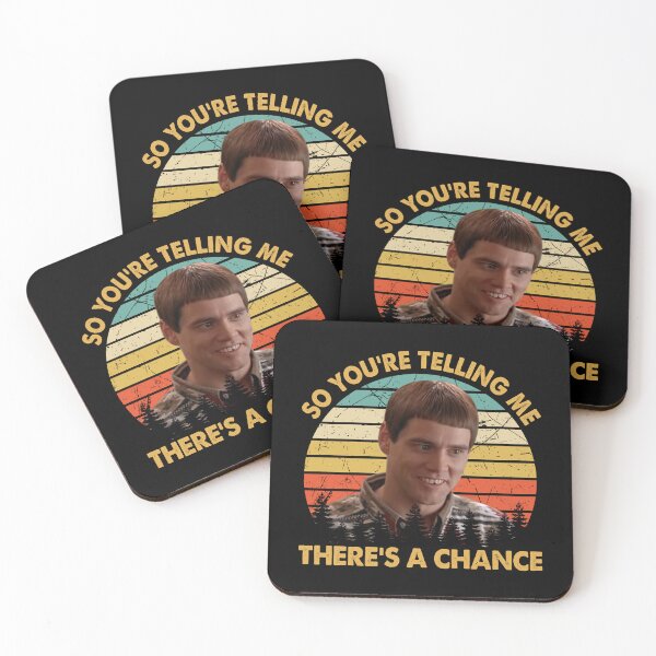 Item preview, Dumb And Dumber So You're Telling Me There's A Chance Vintage designed and sold by EmidioGatti.