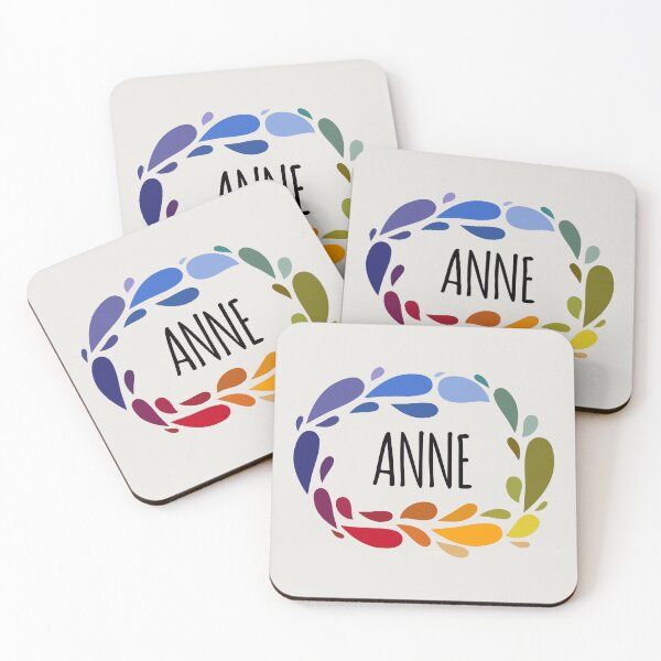Item preview, Anne Name Cute Colorful Gift Named Anne designed and sold by kindxinn.