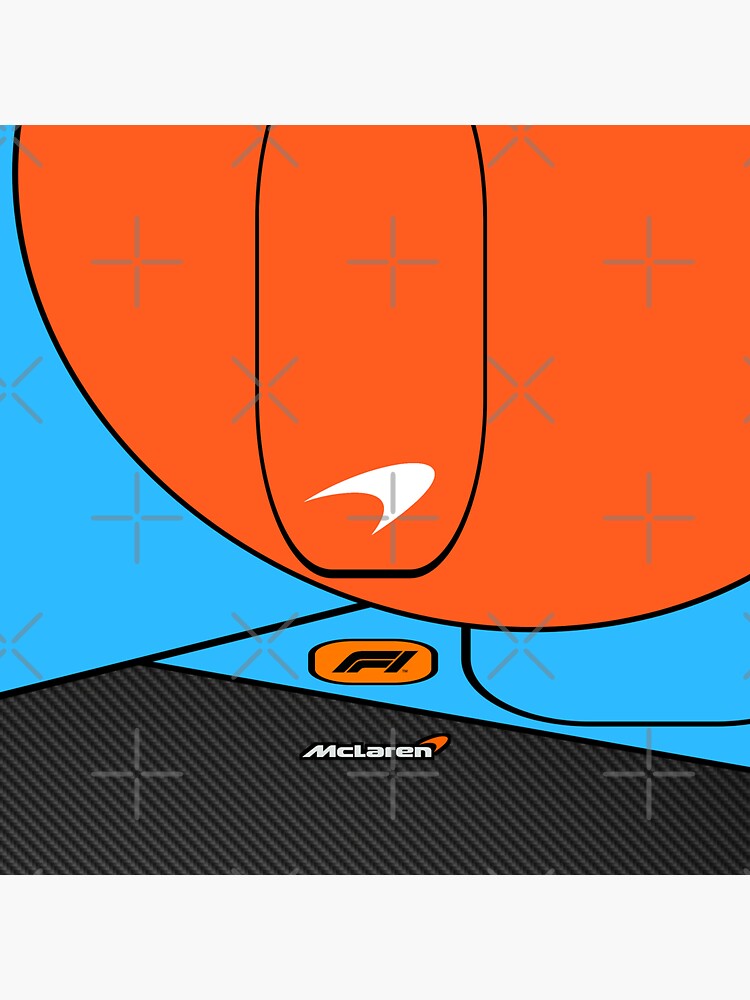 "Carbon Fiber Mclaren F1 Team 2022 Lando Norris 4, DanielRicciardo 3
