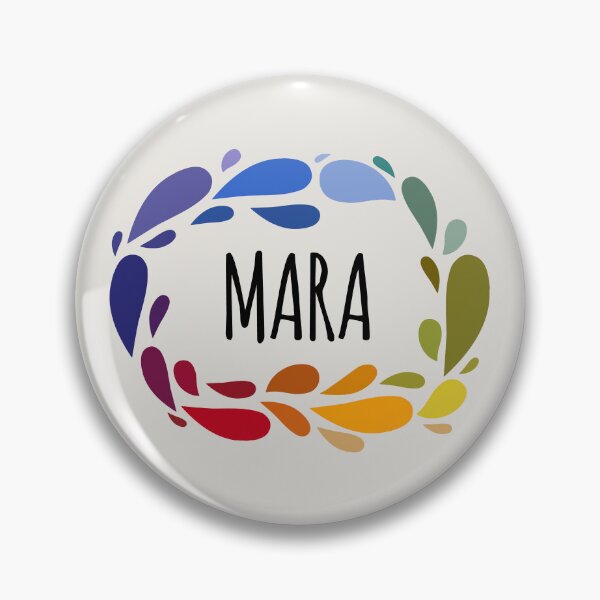 Item preview, Mara Name Cute Colorful Gift Named Mara designed and sold by kindxinn.
