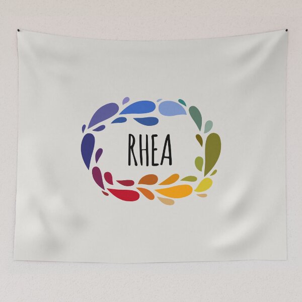 Item preview, Rhea Name Cute Colorful Gift Named Rhea designed and sold by kindxinn.