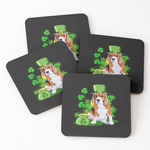 Item preview, Beagle Dog Shamrock St. Patricks Day Funny designed and sold by marcipattysk1i.