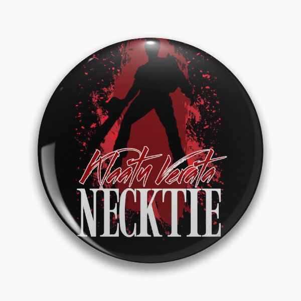 Item preview, Ash Williams Quote - Klaatu Verata Necktie designed and sold by Meta Cortex.
