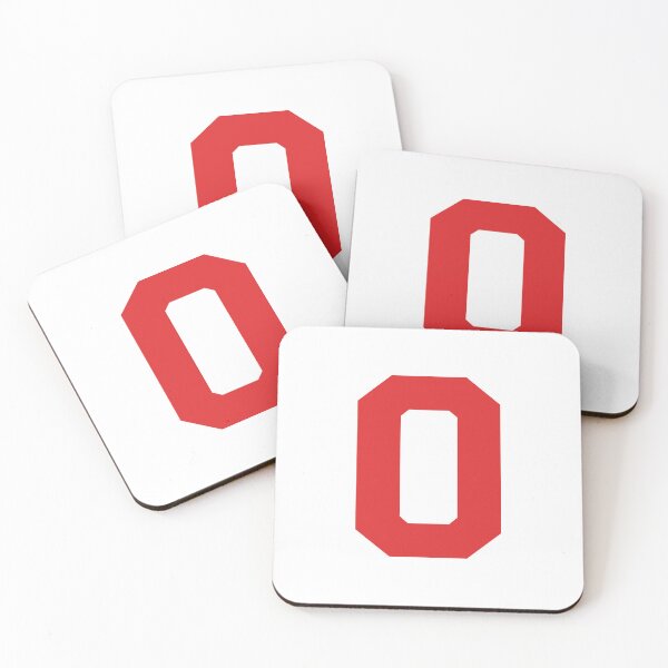Item preview, Number 0, Red zero, Sports number 0 designed and sold by TheCultStuff.