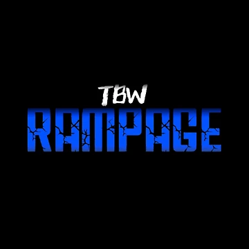 Artwork thumbnail, TBW Rampage Season Six Logo Merchandise by Tennessee Backyard Wrestling