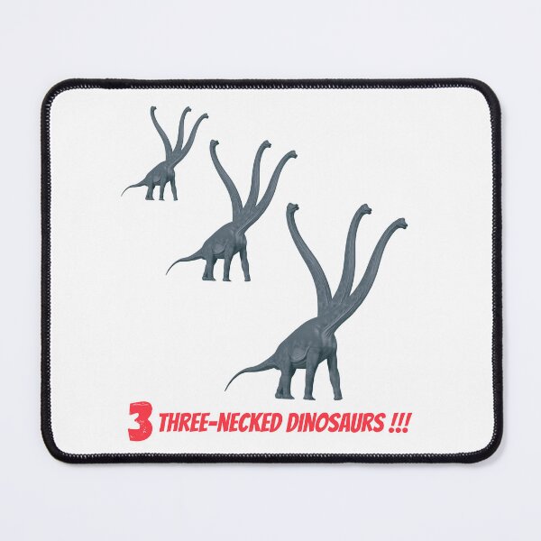 Item preview, 3 three-necked dinosaurs designed and sold by CosmicStory.
