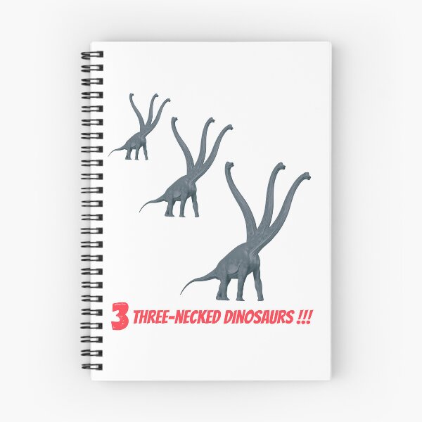 Item preview, 3 three-necked dinosaurs designed and sold by CosmicStory.