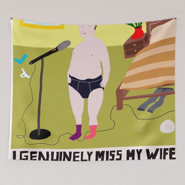 Item preview, I Genuinely miss my wife designed and sold by NikkiGerak.