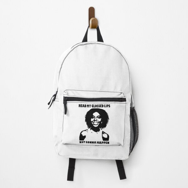Item preview, Read my glossed lips not gonna happen black retro designed and sold by EduardoAeida40.