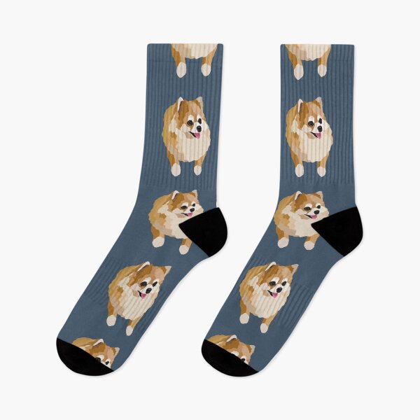Item preview, Tongue Out Pomeranian Dog Portrait Digital Illustration designed and sold by sherylwylie.