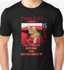 This Cat Is Gay Unisex T-Shirt