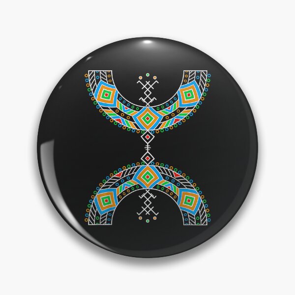 Item preview, Berbér Amazigh Flag Symbol Kabyle Amazigh Symbol designed and sold by marcipattysk1i.