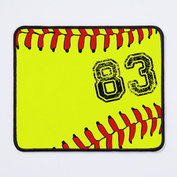 Item preview, Softball ball number 83, eighty three designed and sold by TheCultStuff.