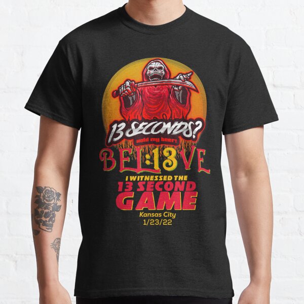 Kansas City Chiefs Hold My Beer 13 Seconds Shirt 