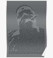 Póster Biggie Lyric Portrait